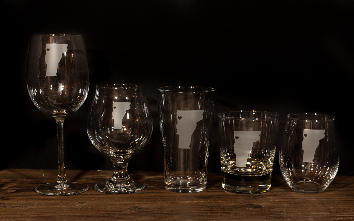 Love Vermont Glassware Collection – Home & Garden Vermont